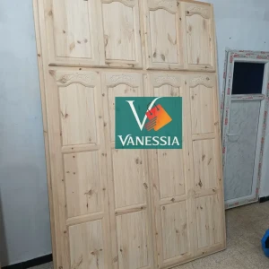 Porte Plaquards En Bois Rouge