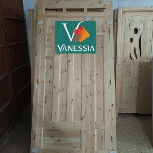 Porte D'Entré En Bois Rouge Numérique