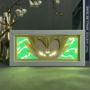 Cadre LED Majin Vegeta – Dragon Ball Z