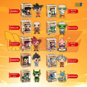 Pack of 10 POP'S Dragon Ball Z
