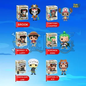 Pack Of 6 POP'S One Piece