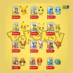 Pack Of 12 POP'S Pokémon