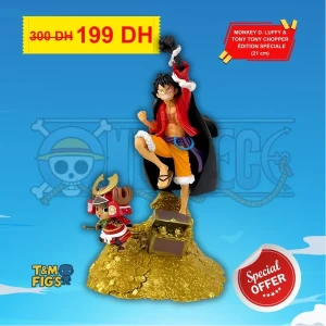 Figurine Luffy &amp;amp; Chopper One Piece