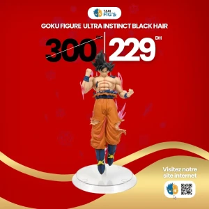 Goku Ultra Instinct Black Hair DragonBall Z