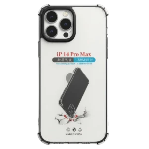 كفر جوال ايفون 14 برو ماكس - شفاف مقوى