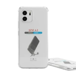 جراب حماية سيليكون شفاف مع حواف قوي للهاتف redme a01