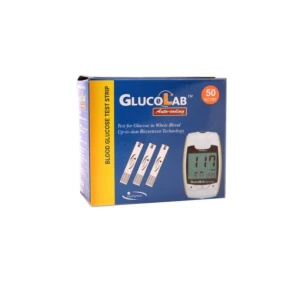 شرائح قياس سكر الدم Gluco Lab BG Strips 50 Pcs