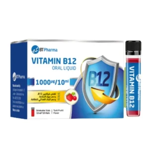 فيتامين ب12 BT Pharma Vitamin B12 1000mcg/10ml 10 Ampules