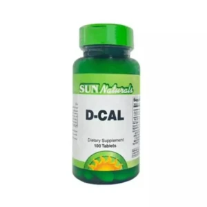 Sun Natural D-Cal 100 Tablet كالسيوم مع فيتامين د 