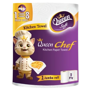 ورق مطبخ كوين ا رول طبقتان