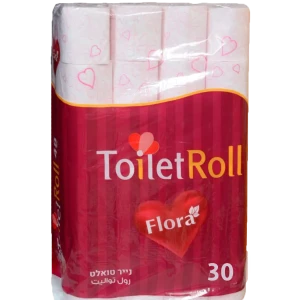 لفاف تواليت فلورا 30 رول