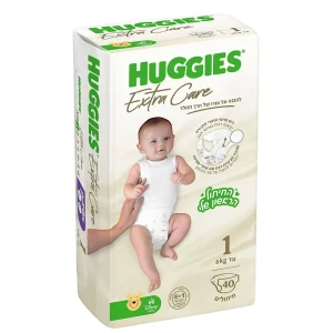 حفاضات 40HUGGIES حفاضة 6كغم
