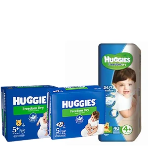 حفاضات HUGGIES جميع الاحجام