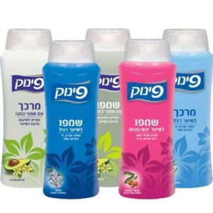 شامبو بينوك بأنواع مختلفة