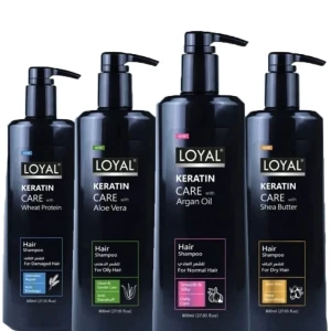 شامو للشعر من لويال بالبروتين وزبدة الشيا والألوفيرا