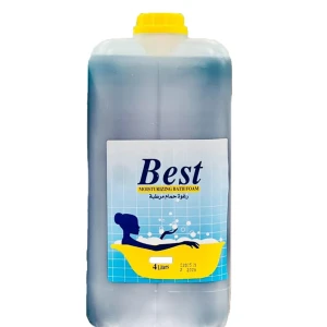 رغوة حمام مرطبة بحجم عائلي 4 لتر