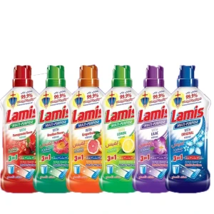 منظف ومعقم للأرضيات من لميس بأنواع مختلفة