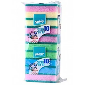 10 قطع ليف جلي من شايني