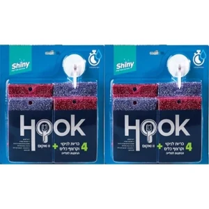 ليف جلي شايني خشنة 4 حبات