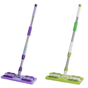 ممسحة أرضية مسطحة مصممة للتنظيف الفعال