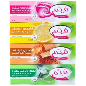 كريم ازالة الشعر من فيم بأنواع مختلفة