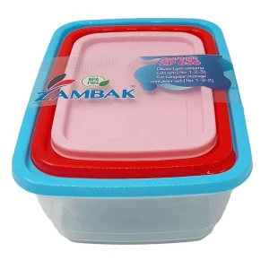 مجموعة علب تخزين بأحجام مختلفة