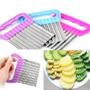 أداة تقطيع مموجة للخضراوات والفواكة