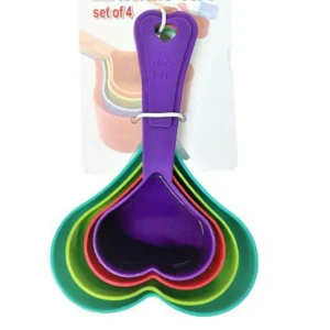 أكواب لقياس المكونات الجافة والسائلة 4 أحجام