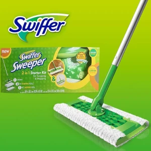 طقم ممسحة للأرضيات الجافة والرطبة