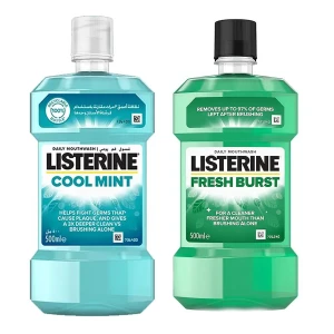 غسول الفم ليسترين يعطي احساس بالنظافة والانتعاش