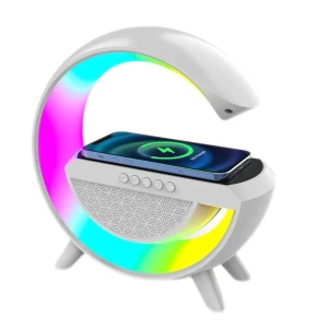 سبيكر لاسلكي مع شحن واضائة LED