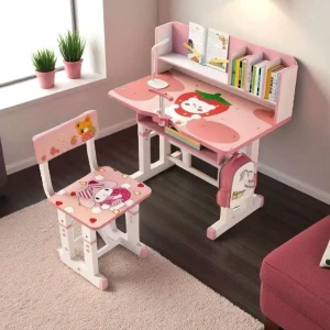 ميز وكرسي للاطفال برسومات مميزة وجميلة
