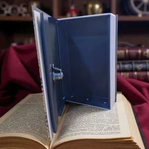 قاصة على شكل كتاب خفي