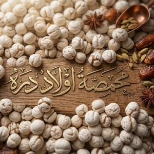 ملبس حمص سكري 