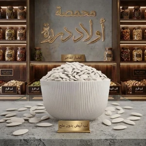 لب ابيض بدون ملح 