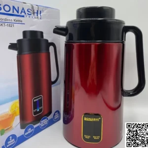 Bouilloire Sans fil 1,8 Litre 1500W Sonashi SKT-1821