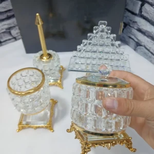 Serier Sokriya Cristal Carre 3 Pièce