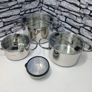 Marmitte 4 Pièce Inox. Erf1