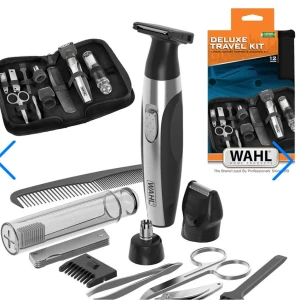 Kit de Voyage Tendeuse WAHL avec accessoires de soins pour hommes
