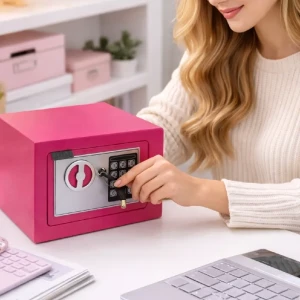 Mini coffre électrique rose وردي
