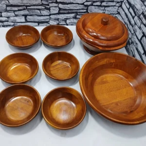 Pack 6 Bol / Soupier / Saldir En Bois