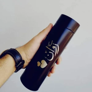مج حراري ديجيتال بالاسم او بالاسم والجملة   اوالشعار اللى تختاره