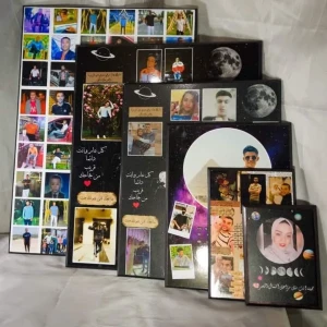 تابلوه خشب مقاس 50*70 طباعة صور أو تصاميم من اختيارك