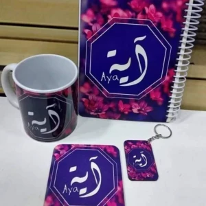 باكيجدج صور من اختيارك ( مج + كوستر + ميدالية + نوت مقاس 10*15)