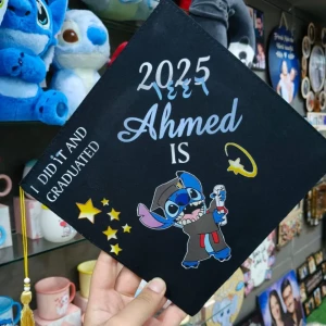 كاب التخرج بالطباعة