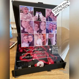 فريم ميوزك اكريلك بالبوكس مقاس 20 * 30