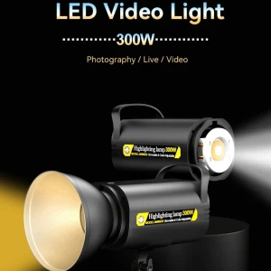 MCCELرأس اضائة مستمرة 300w مع ريمونت 