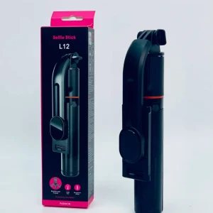  L12 REDترايبود ذكي مع ريمونت  واضائة.  دوران 360 درجة للتبع 