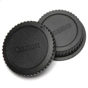 مجموعة   مكونة من ٤ قطع غطاء بودي +غطاء عدسة خلفي canon ef