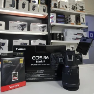 Canon r6markii with kit lins